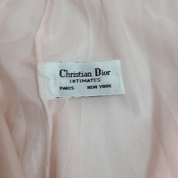 VTG Christian Dior Silky Sheer Nylon Full Cut Granny Brief Panty Size Lg - Picture 5 of 7